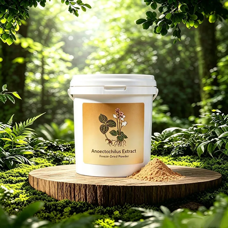 Eduki pertsonalizatu organikoa Anoectochilus Flavonoids Total Extract Powder